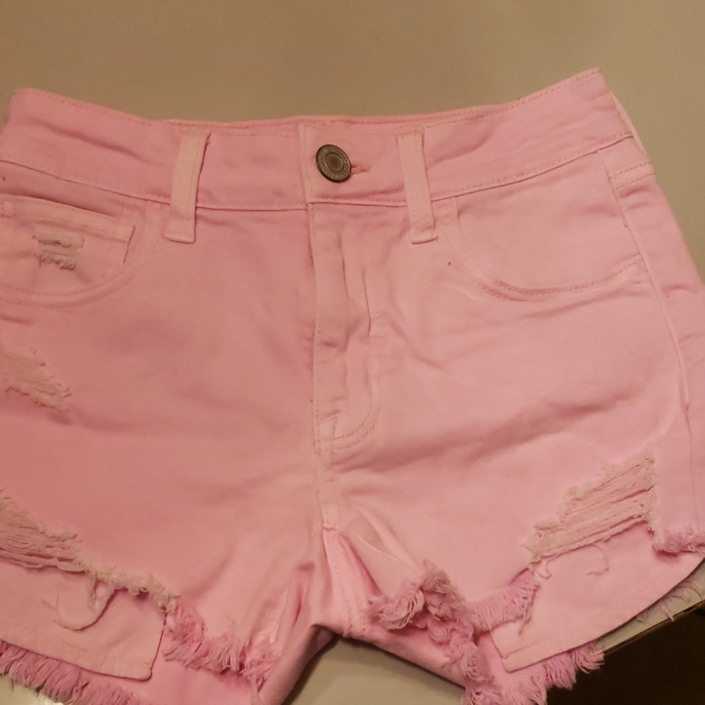 Pink shorts